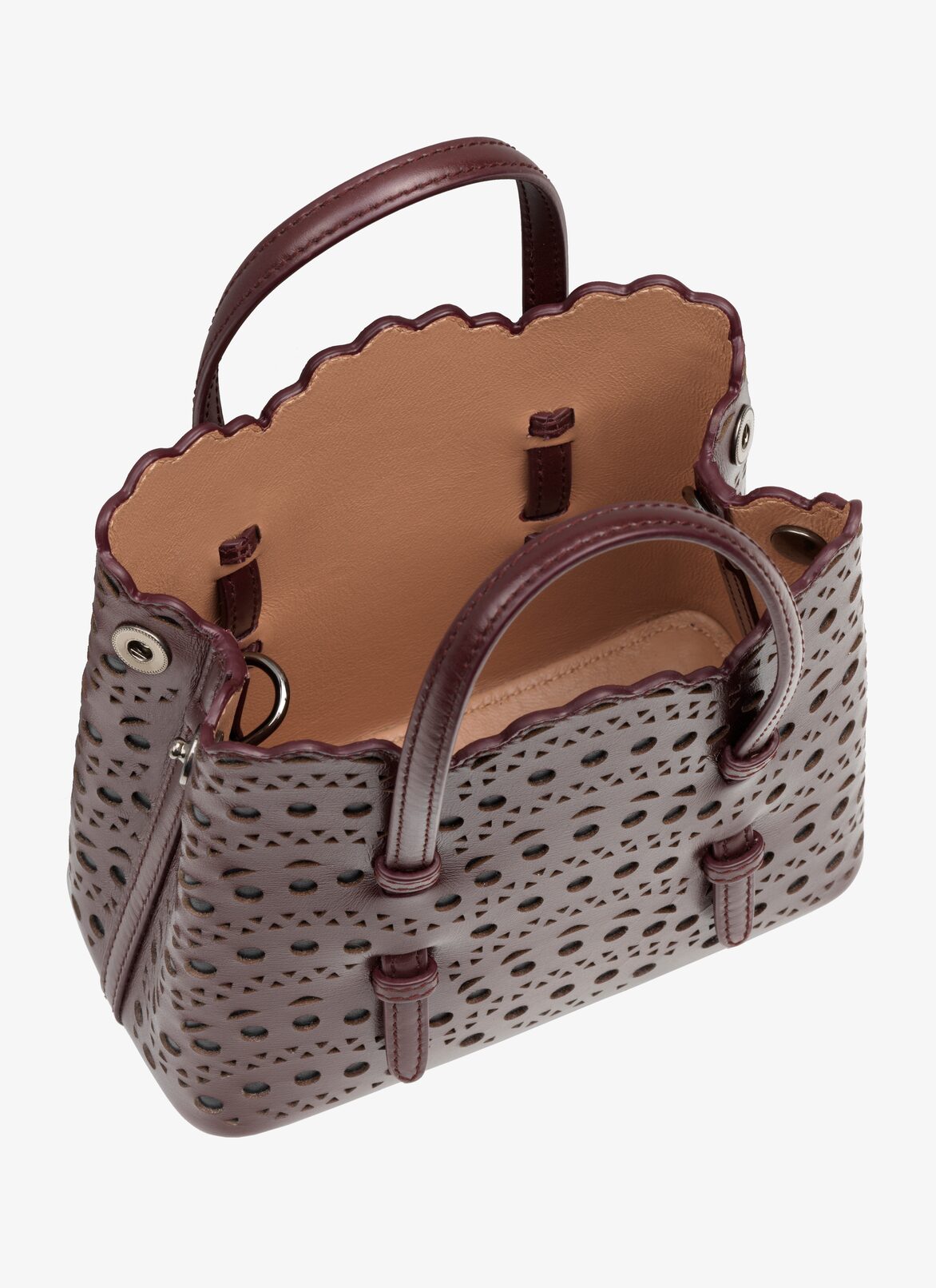 Mina 16 Micro bag  ALAÏA ALMANDITE/NIGHT MINA 16 MICRO BAG